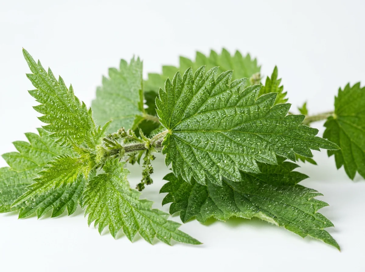 Stinging nettle leaves - nettle root extract supplement